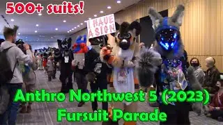 Anthro Northwest 5 (2023) Fursuit Parade