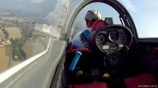 volo solista in aliante a 58 anni