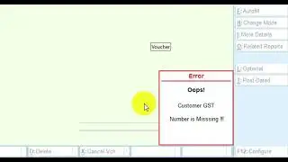 free tally prime tdl for restrict B2B invoice without gst number