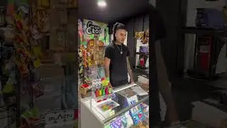 First day on the job at the dispensary!