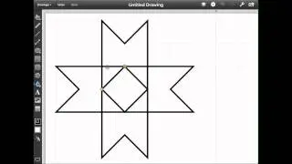 TouchDraw: Tracing a Shape and Using Fills