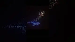AmazingChina: 3D LED Drone Show (2024, Year of the Dragon)