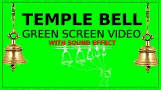 Temple Bell Green Screen Video
