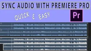 How to Sync A roll and B roll Audio in Adobe Premiere Pro