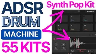 ADSR DRUM MACHINE SYNTH POP KIT Introductory Offer
