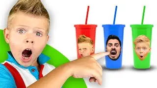 Platoha Moha quer jogar e brinca com o pai - desafio divertido para o pai