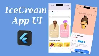 IceCream App UI in Flutter - Devhubspot