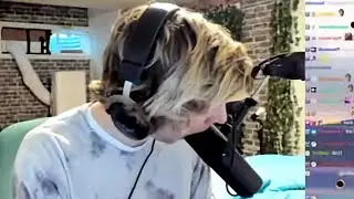xQc Swallows His Microphone