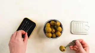 Unboxing Set of 6 Sardine Snacking Forks in a Tin | Sous Chef UK SKU: NG0007