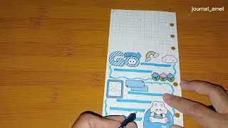 JOURNAL STICKER MOMO BY REQUEST | JOURNAL WITH ME | JOURNALING | STICKER MOMO