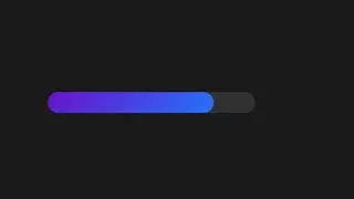 Simple Gradient Progress Bar – Sleek Frontend Projects with HTML & CSS