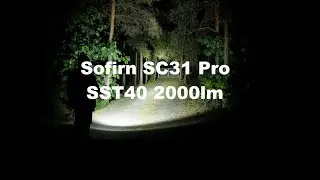 Sofirn SC31 Pro новая версия на SST40 2000LM  против SP32A, SP33v3.0, SP40, C8A,