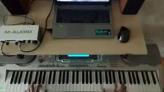 Бутырка - Не трогай осень. На синтезаторе Casio WK-3300