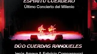 Espíritu Cuerdero - Galería de Fotos del DVD. Dúo Cuerdas Ranqueles.