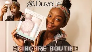 SKINCARE ROUTINE WITH DUVOLLE RADIANCE SPINCARE SYSTEM