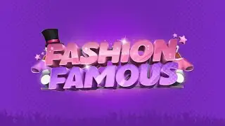 We played fashion famous!!! ( Someone tried to copy Charlie!! )