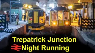Trepatrick Junction Model Railway | 00 Gauge Night Running November 2023 | DMU Running Session