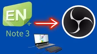 OBS connect Note -3 | How to connect Note -3 software in OBS | note 3 whiteboard software