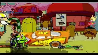 MUGEN Fight - Team Pixar vs. Team Disney XD