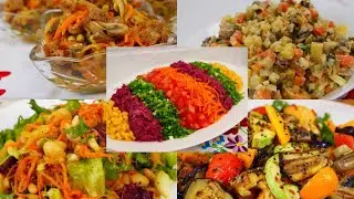 TOP - 5 DELICIOUS SALADS FOR CHRISTMAS AND NEW YEAR 2023! LENTEN SALADS IN 15 MINUTES