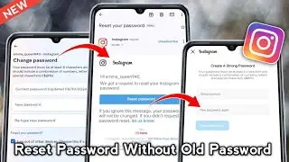 How to Reset Instagram Password Without Email Phone Number and Old password 2024