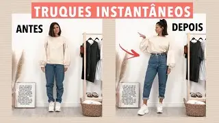 Truques simples que vão TRANSFORMAR SEUS LOOKS em segundos - Viihrocha