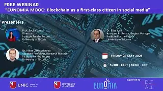 EUNOMIA MOOC webinar