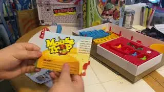 Hasbro Gaming - Mouse Trap Board Game Includes Activity Booklet Unboxing