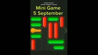 hamster Kombat mini game 5 September