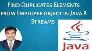 Find Duplicates elements from Employee object in Java 8 Streams