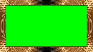 CIRCULAR TUNNEL Frame Animation 💯 | green screen effects - chroma key animations - Effects (HD 1080)