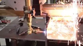 Flame Cutting Automation System | H Beam Cutting | I Beam  Cutting | Oxy Fuel | KAT® Carriage