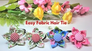 Easy DIY Fabric Hair Tie