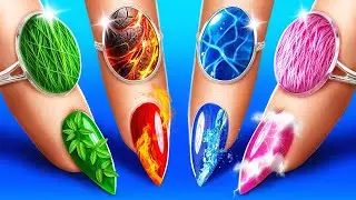 Fire Girl, Water Girl, Air Girl and Earth Girl! Four Elements in College