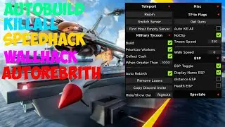 Military Tycoon Script AutoBuild KillAll | Roblox