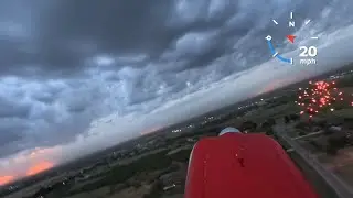 4th of July firework spotting from RC ✈️ 🎆🎇