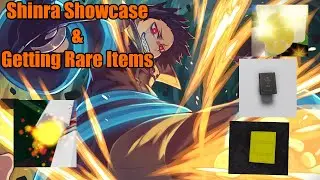Shinra showcase & how to get rare items - Legendary Bizarre Adventure (Roblox)