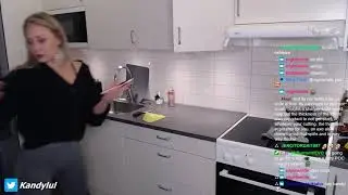 Lady is Cleaning