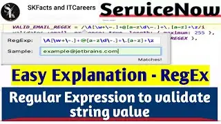 RegExp - easy Understanding || Validation of string values in coding 