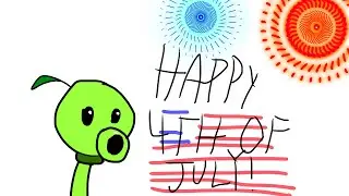 HAPPY 4TH OF JULY! Plants Vs. Zombies Comic Dub