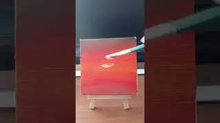 Закат #music #piano #рисованиеакрилом #рисунокнахолсте