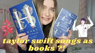 TAYLOR SWIFT SONGS AS BOOKS | Evermore & Folklore