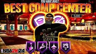 NEW BEST CENTER BUILD IS THE BEST CENTER BUILD IN NBA2K24 CURRENT GEN! BEST STAGE CENTER BUILD 2K24!