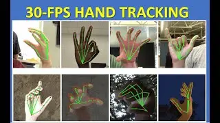 Python Project - Hand Tracking 30 FPS using CPU  OpenCV Python 2021  Computer Vision