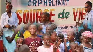 VISITE DE DONDJA TV A L'ORPHELINAT SOURCE DE VIE
