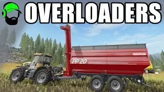 Farming Simulator 17 Courseplay Tutorial - How to use an overloader with courseplay