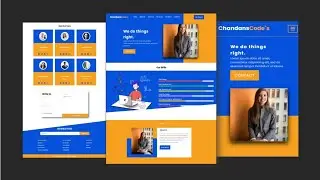 Build a Complete Personal Portfolio Website Using Only HTML And CSS | Pure HTML And CSS