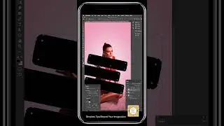 PS Short 06 ~ Cool Masking Effect in Photoshop | #shorts #photoshoptutorials #trending