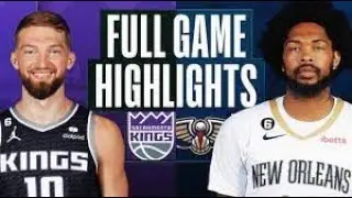 New Orleans Pelicans vs Sacramento Kings Full Game Highlights  Nov 22  NBA 2023-24 Regular Season