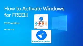 How to Activate Windows for FREE!!! 2020
